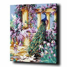 Peacock Diy Paint By Numbers Kits PBN95347 - NEEDLEWORK KITS