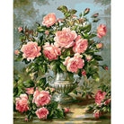 Pink Peony Diy Paint By Numbers Kits PBN59022 - NEEDLEWORK KITS