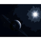 Space Diy Paint By Numbers Kits WM-799 - NEEDLEWORK KITS