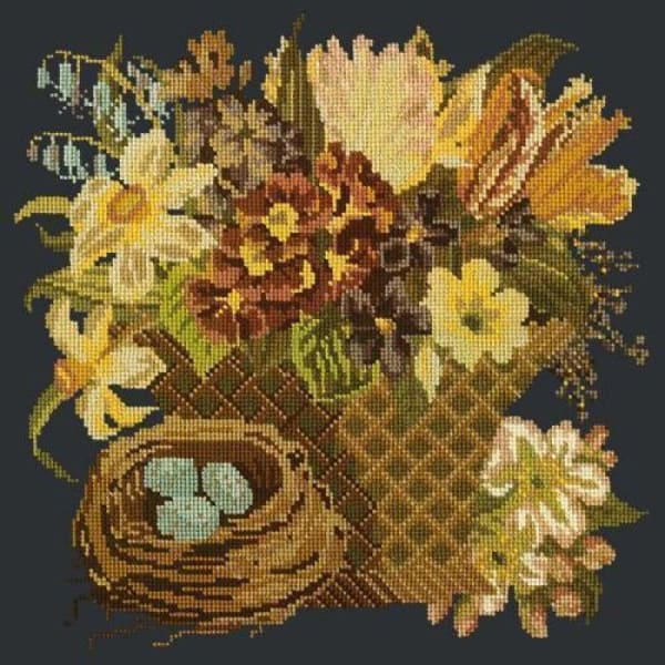 Spring Basket - NEEDLEWORK KITS