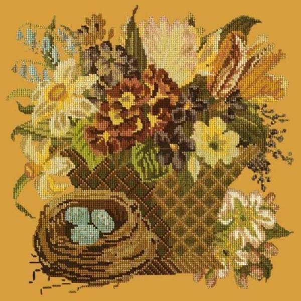 Spring Basket - NEEDLEWORK KITS
