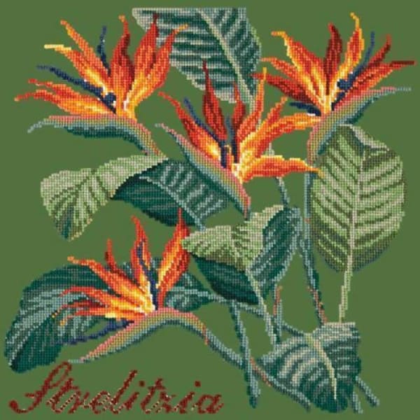 Strelitzia (Bird of Paradise) - NEEDLEWORK KITS