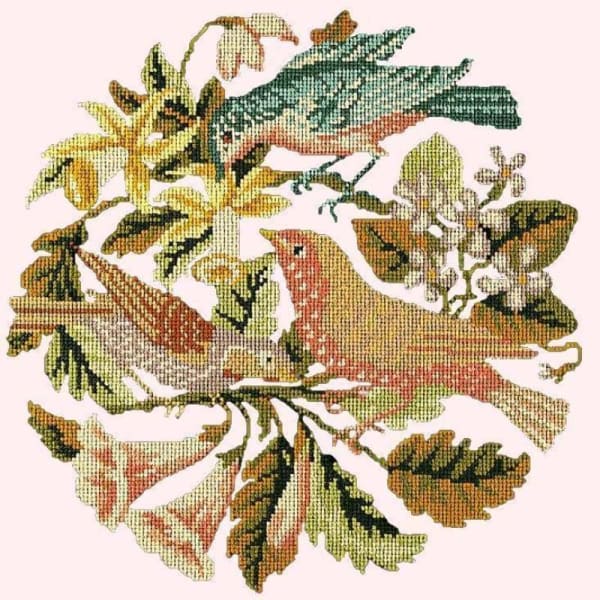 The Three Birds - NEEDLEWORK KITS