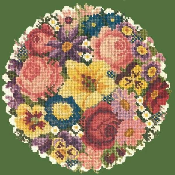 Victorian Posy - NEEDLEWORK KITS